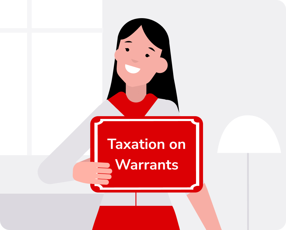 Taxation on Warrants